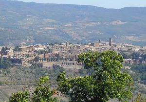 Blick auf Orvieto